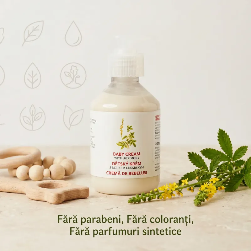 Cremă de corp pentru Bebeluși cu Agrimonia