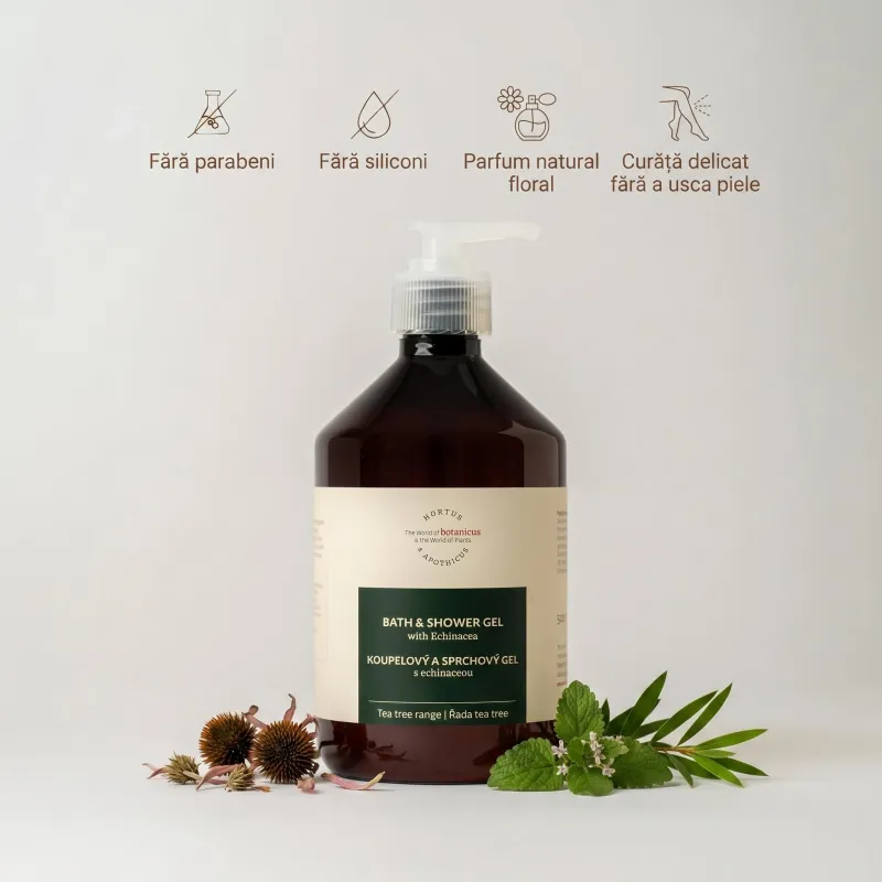 Gel de duș și baie cu Echinacea