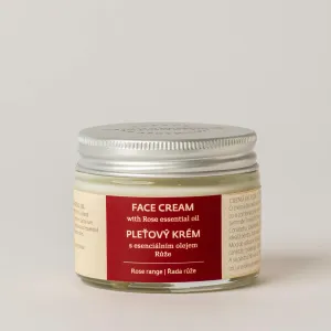 Cauti crema de fata naturala cu Trandafir fara parabeni si siliconi?