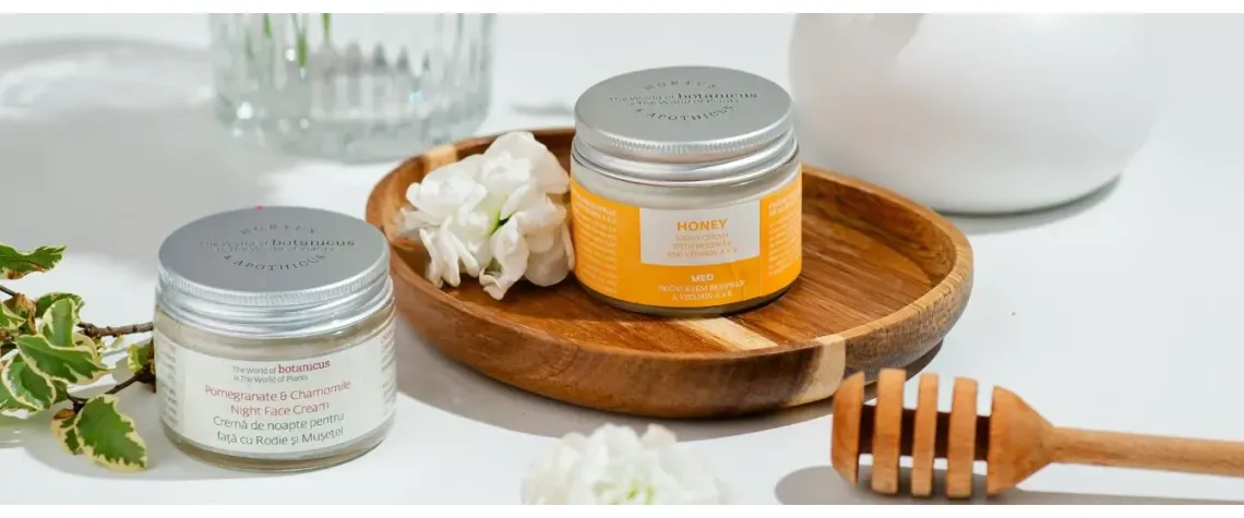 Creme de noapte naturale hidratante fara parabeni | Botanicus