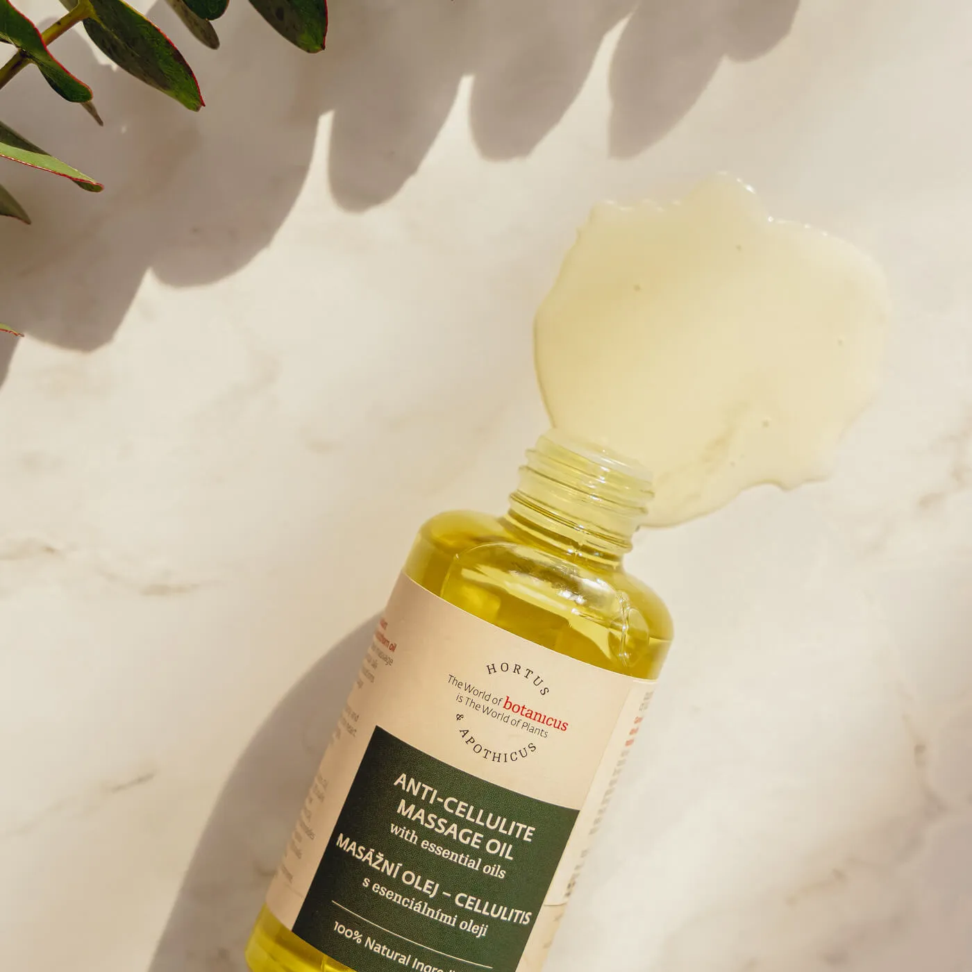 Ulei de masaj anticelulitic cu vitamina E și Catina | Botanicus