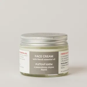 Cremă de față cu ulei esențial de Neroli